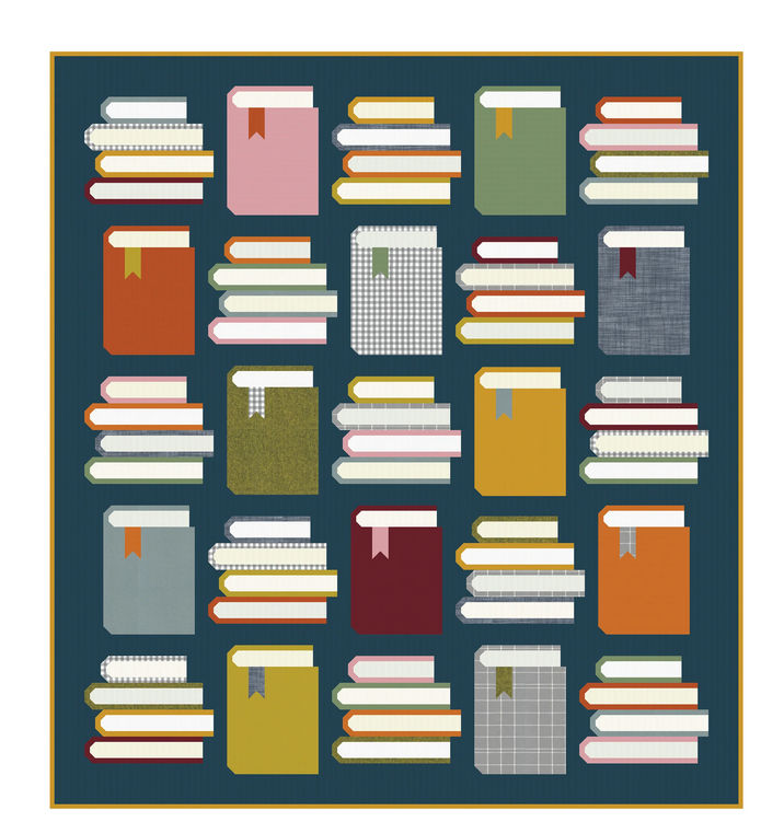 Pen + Paper Patterns Book Nook Quilt Pattern