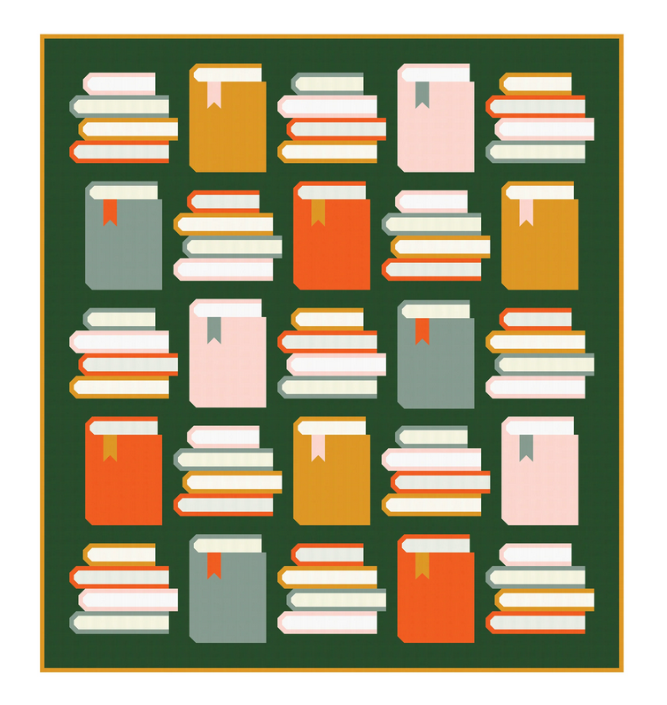 Pen + Paper Patterns Book Nook Quilt Pattern