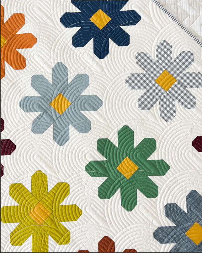 Pen + Paper Patterns Fresh as a Daisy Quilt Pattern