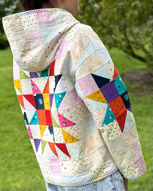 Lexi Patchwork Hoodie by Melly and Me