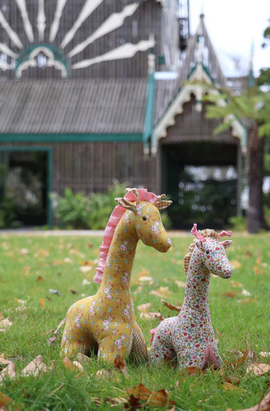 Flannery & Ferg Giraffe Sewing Pattern by Jodie Carleton of RicRac