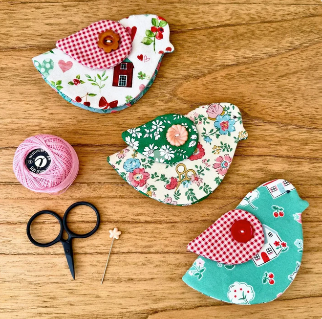 Sweet Tweet Needle Nest Pattern by Nic Vaughan - Craftapalooza Designs