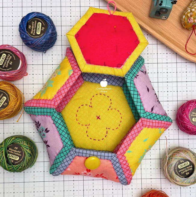 Blossie Basket Pattern and Templates by Nic Vaughan - Craftapalooza Designs