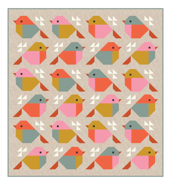 Sparrows Quilt Kit - Pen and Paper Patterns WITH PATTERN